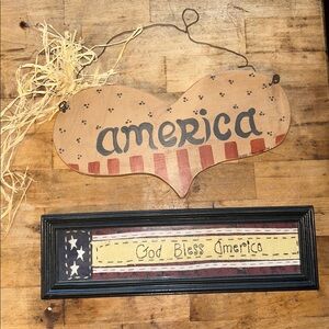 💜Patriotic Wall Decor Set